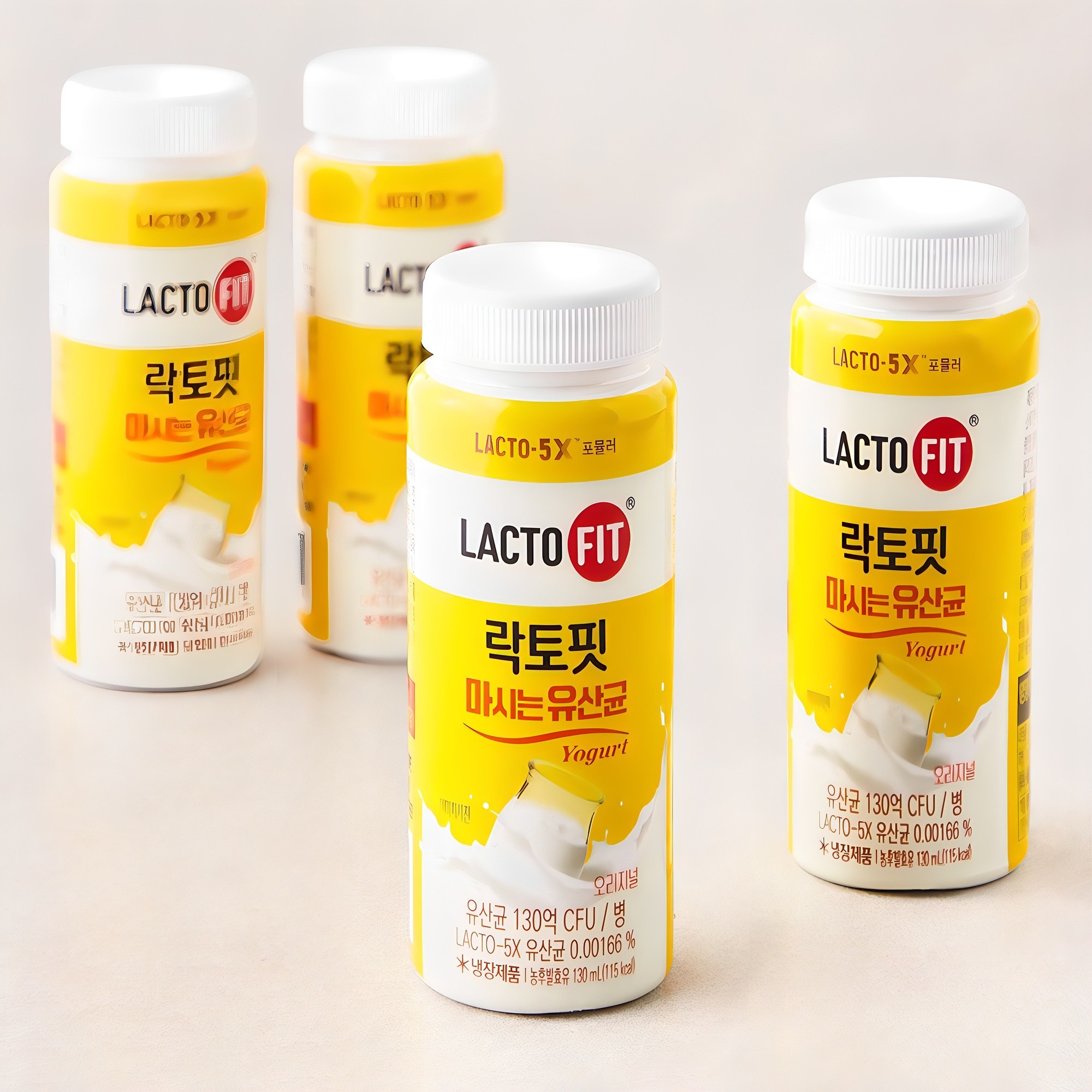 종근당건강 락토핏 마시는 유산균 오리지널, 130ml, 4개입, 1개