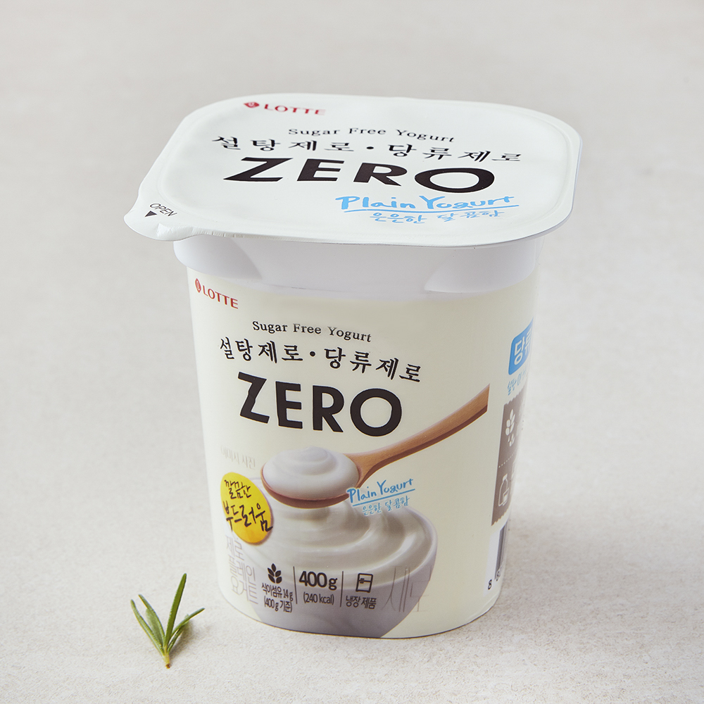 제로 플레인 요거트, 400g, 1개입, 1개